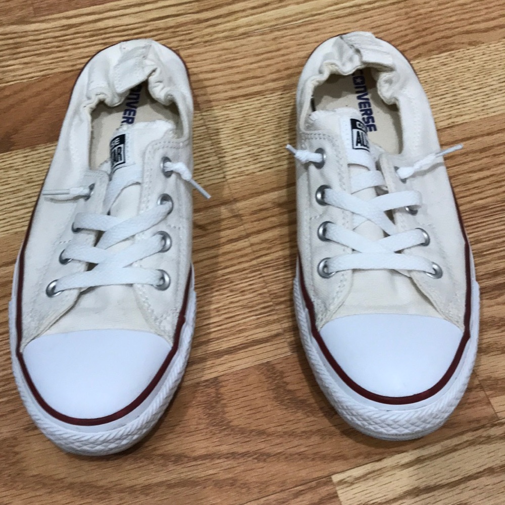 Converse white sneakers